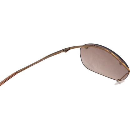 Vintage 2000s Ralph Lauren Rimless Sunglasses | O/S, Brown