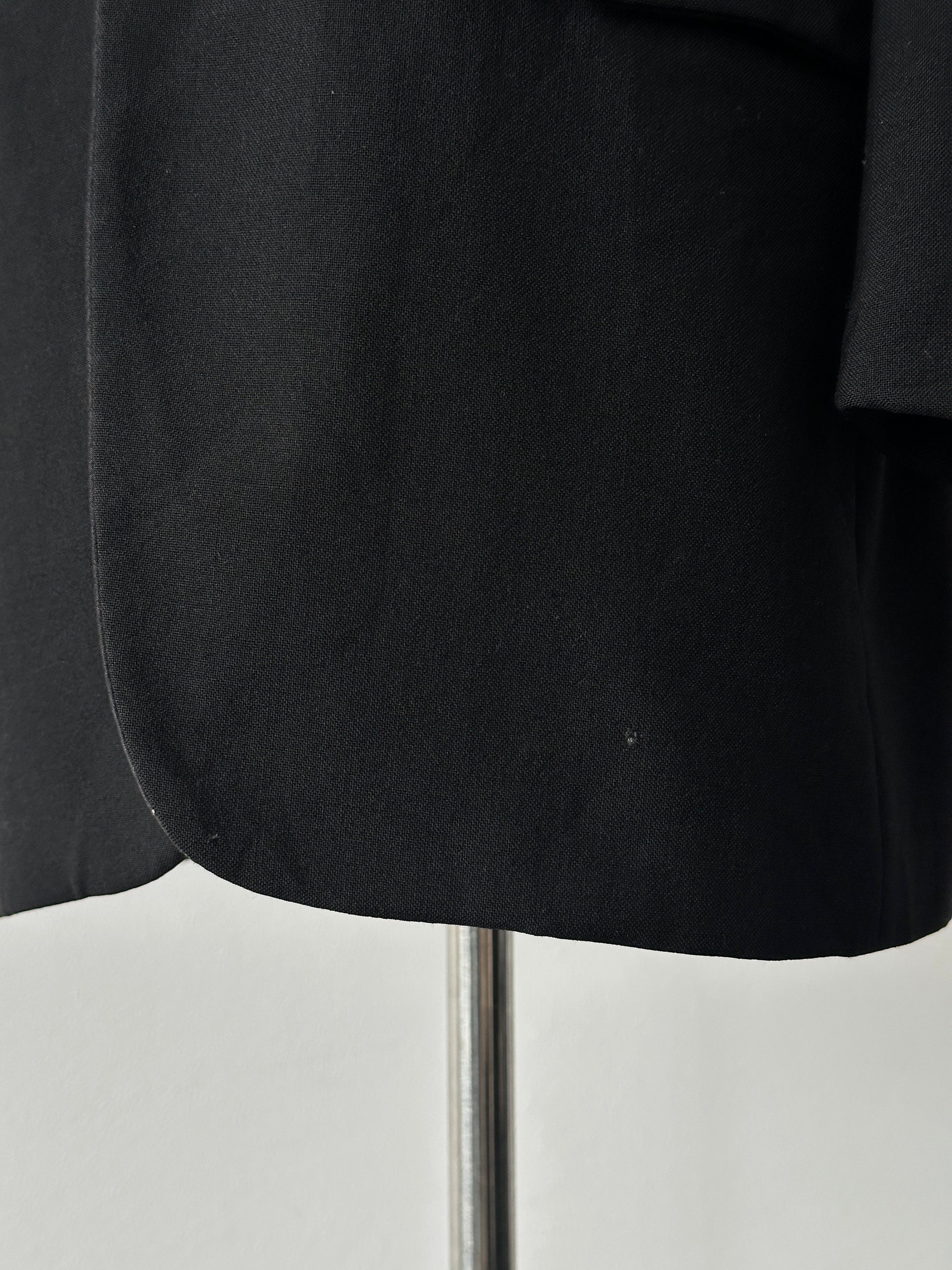 Christian Dior 1990s Single Breasted Tuxedo Blazer - S