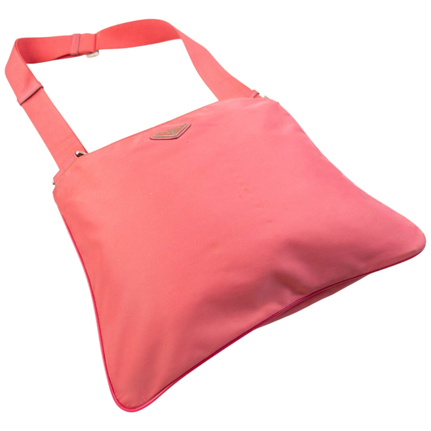 Vintage 2000s Prada Crossbody Bag | O/S, Pink