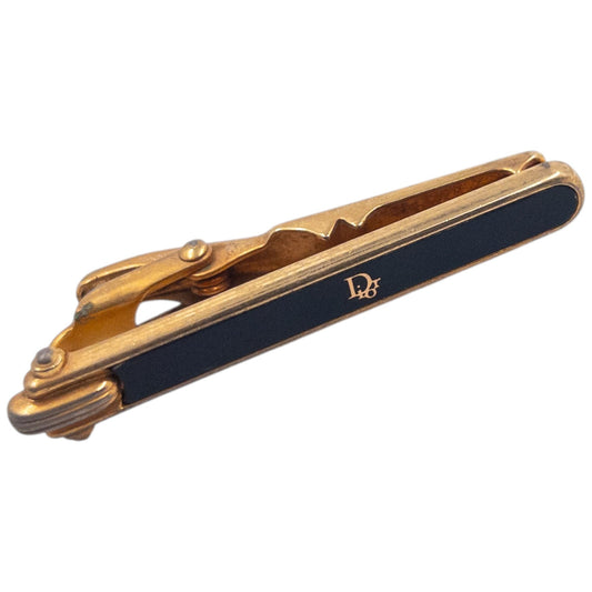 Vintage 90s Dior Tie Clip | O/S, Black
