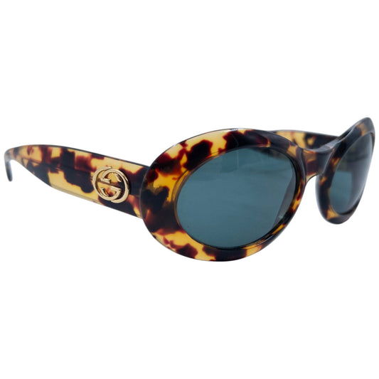 Vintage Gucci Tortoise Shell Sunglasses