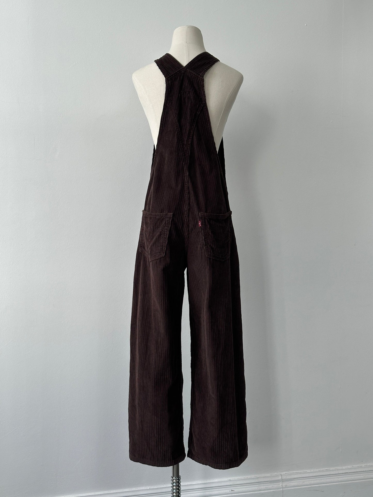 Levi's Premium Corduroy Wide Leg Dungarees - M