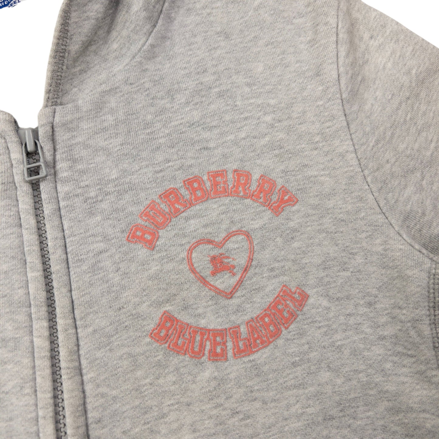 Vintage Burberry Blue Label Zip Up Hoodie Womens Size S