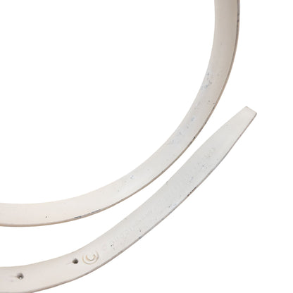 Vintage 2000s Gucci Leather Belt Size W24 | O/S, White