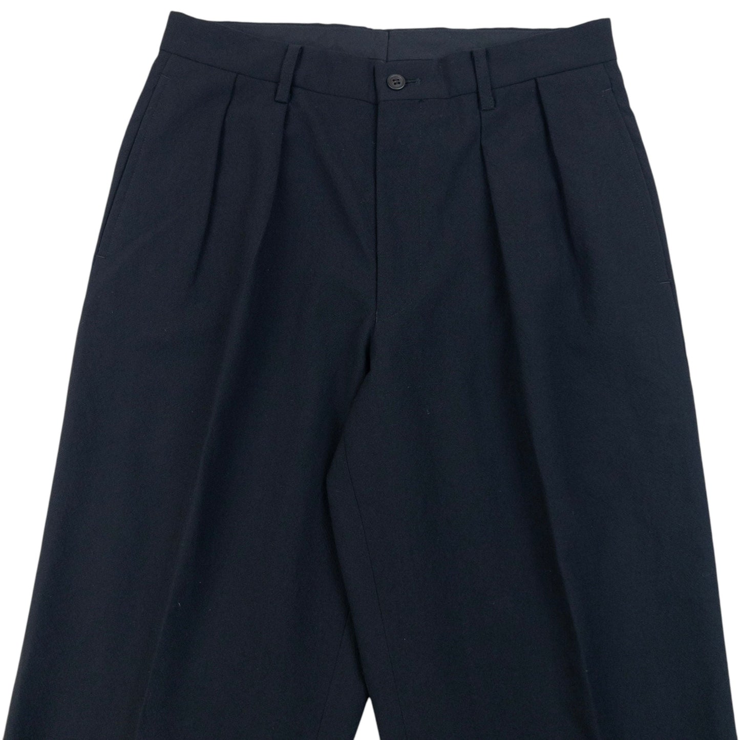 Vintage 2000s Issey Miyake White Label Pleated Trousers Size W28 | W28, Black
