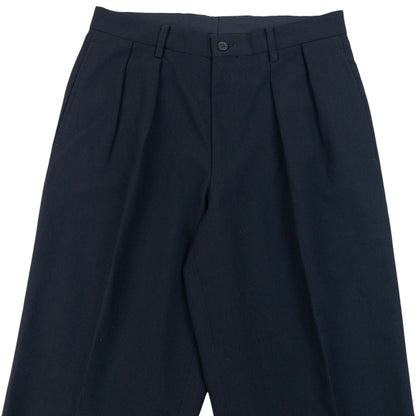 Vintage 2000s Issey Miyake White Label Pleated Trousers Size W28 | W28, Black