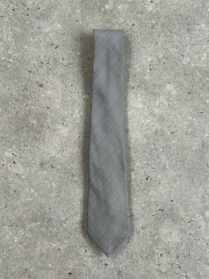 British Vintage 1980s Wool Textured Tie