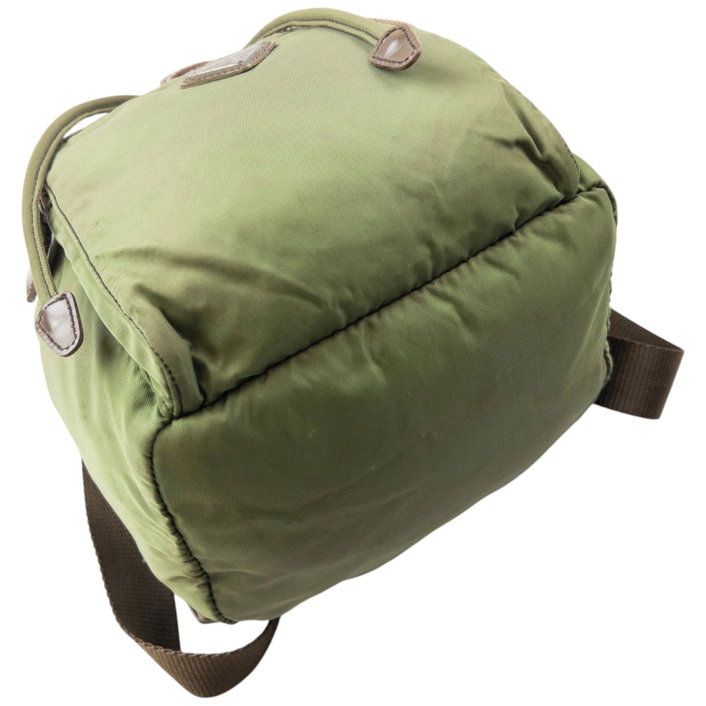 Vintage 2000s Prada Bucket Backpack | O/S, Brown