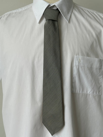 British Vintage 1980s Wool Textured Tie
