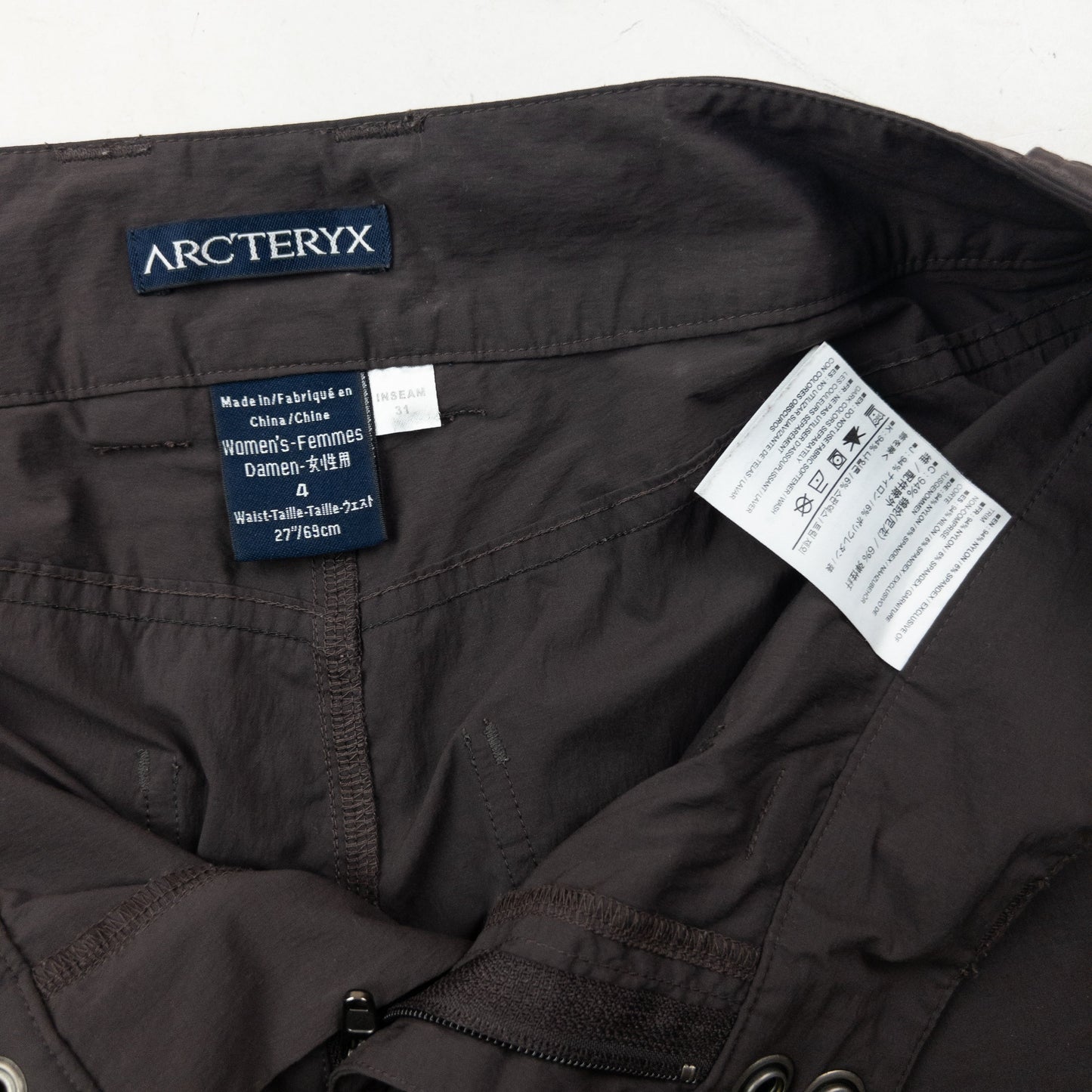 Vintage 2000s Arcteryx Trousers Womens Size W29 | W29, Brown