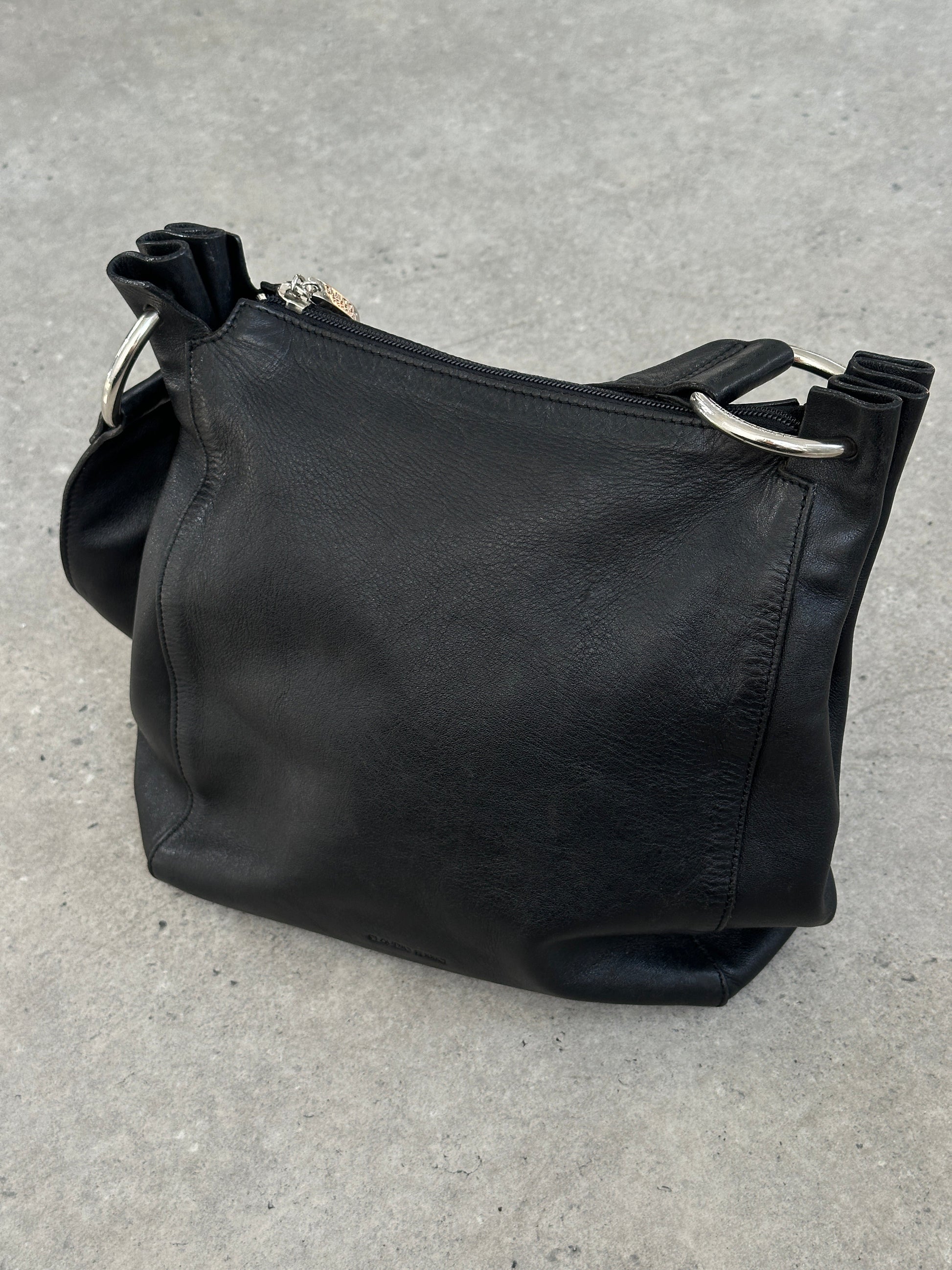 Vintage 1990s Leather Shoulder Bag