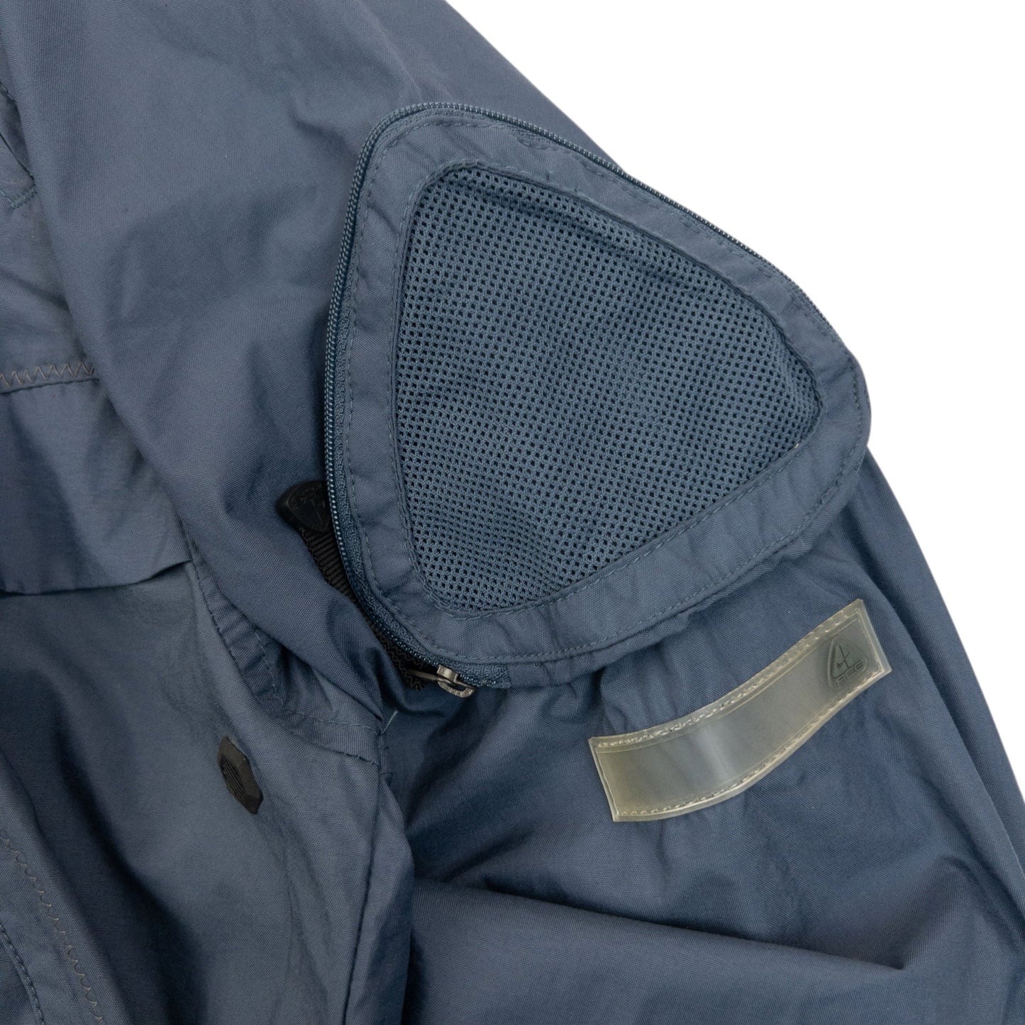 Vintage 2000s Nike ACG Asymmetric Kayak Q Zip Jacket Size S | Small, Blue