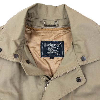 Vintage 90s Burberry Nova Check Lined Jacket Size M | Medium, Beige