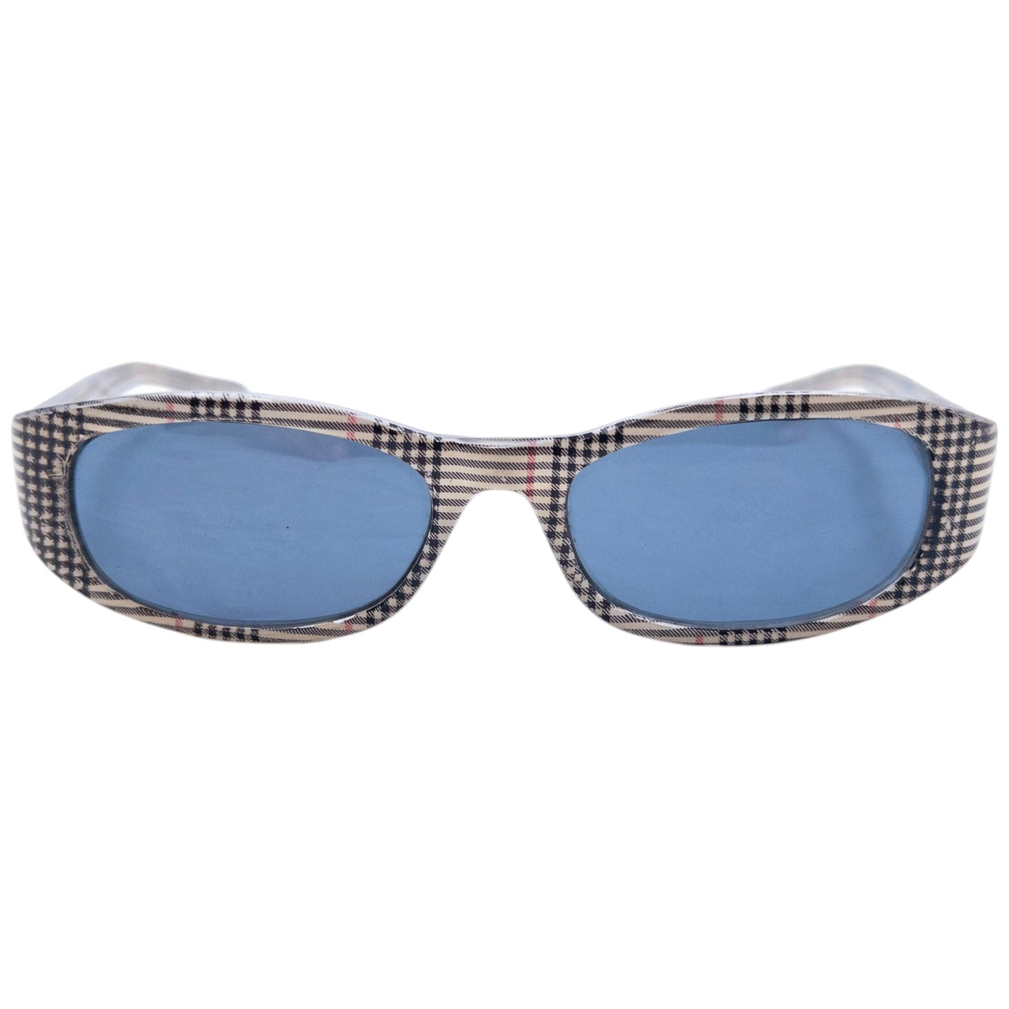 Vintage 2000s Burberry Nova Check Sunglasses | O/S, Blue, Check