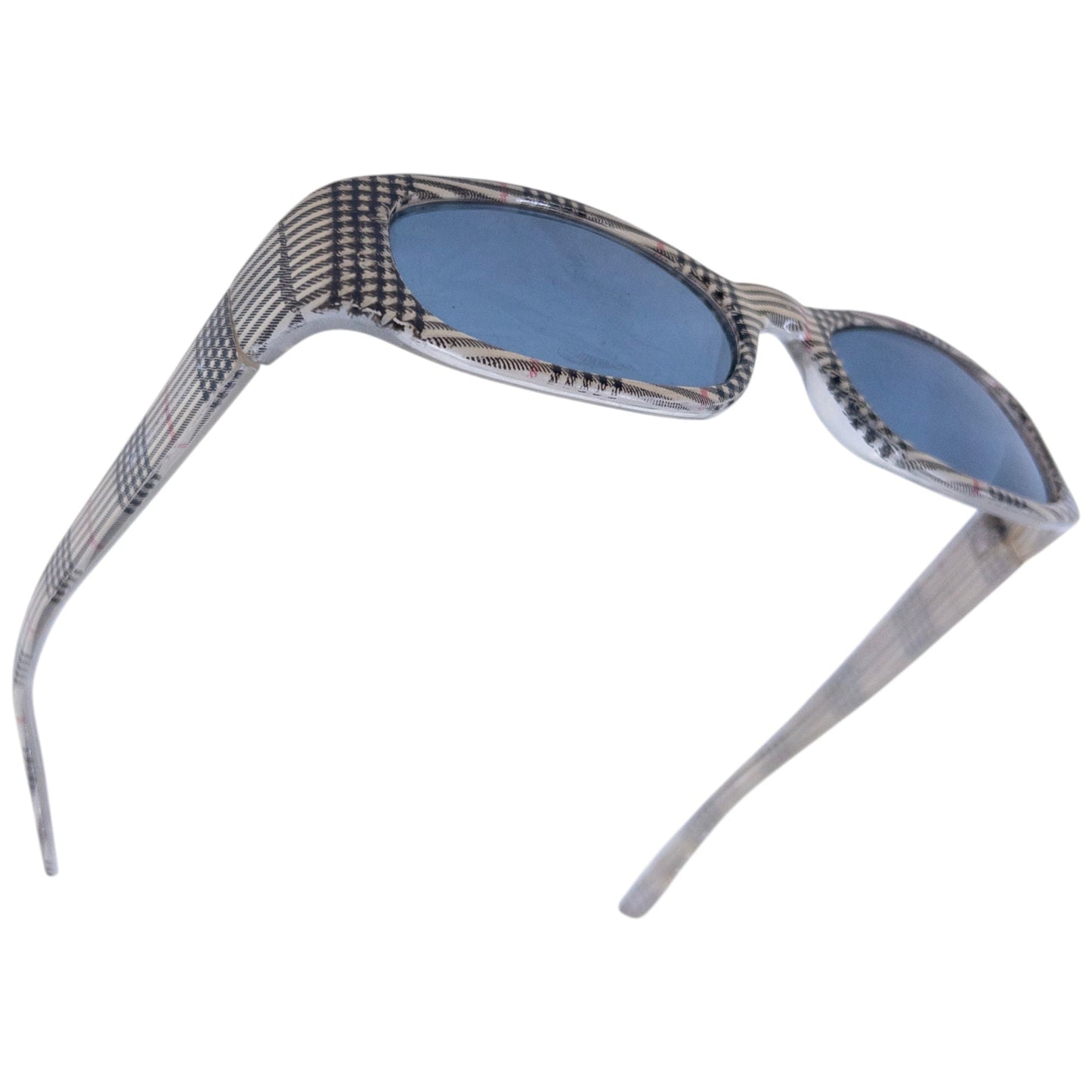 Vintage 2000s Burberry Nova Check Sunglasses | O/S, Blue, Check