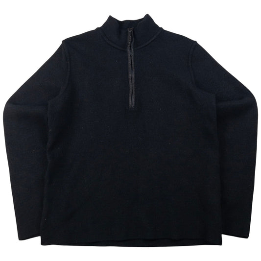 Vintage Prada Sport Q Zip Wool Jumper Womens Size S