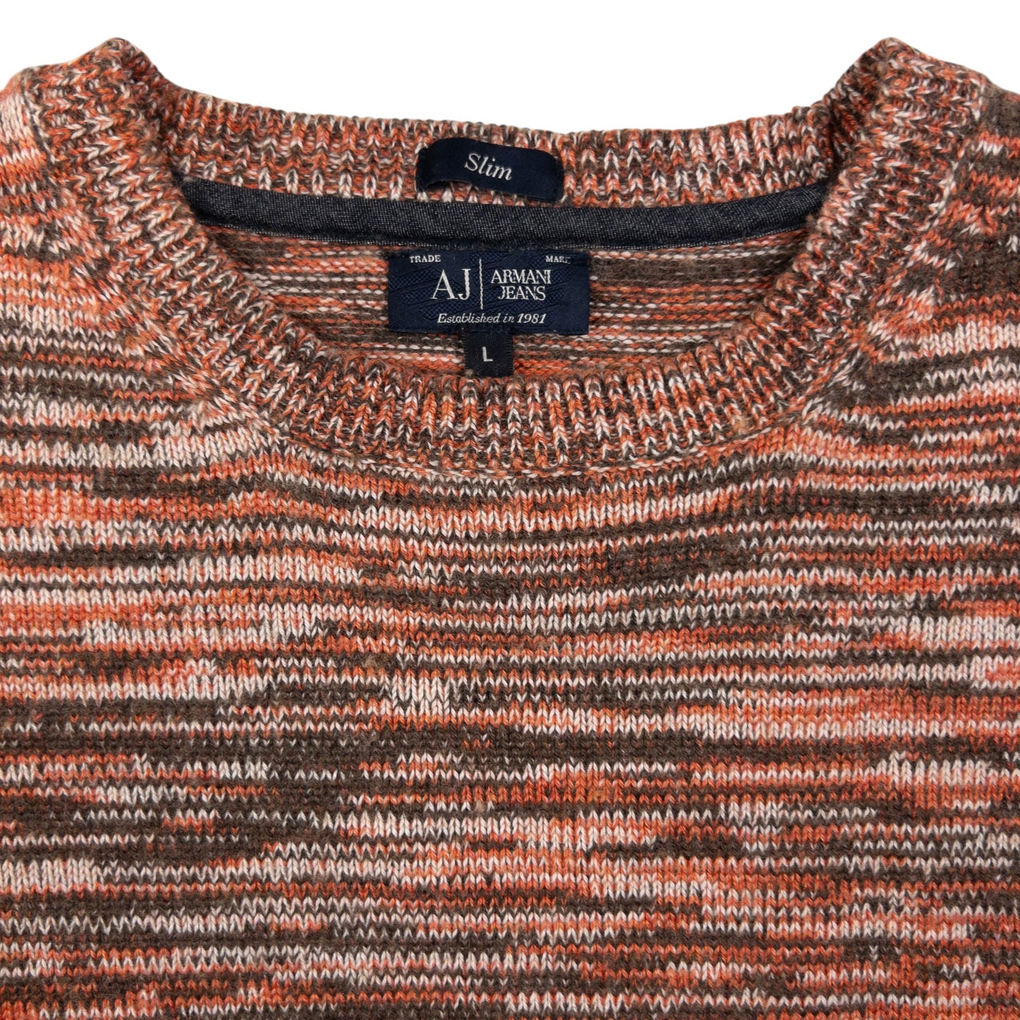 Vintage Armani Jeans Knitted Jumper Size S