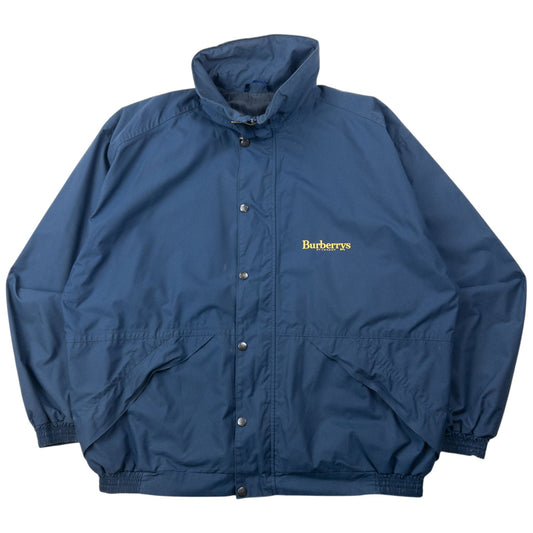 Vintage 90s Burberry Zip Up Jacket Size XL | XL, Blue