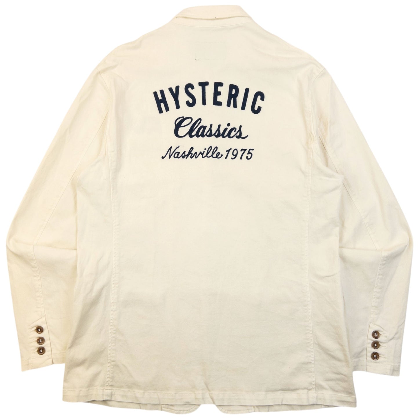 Vintage 2000s Hysteric Glamour Embroidered Button Up Jacket SAMPLE Size M | Medium, Multicoloured
