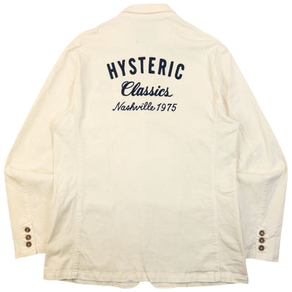 Vintage 2000s Hysteric Glamour Embroidered Button Up Jacket SAMPLE Size M | Medium, Multicoloured