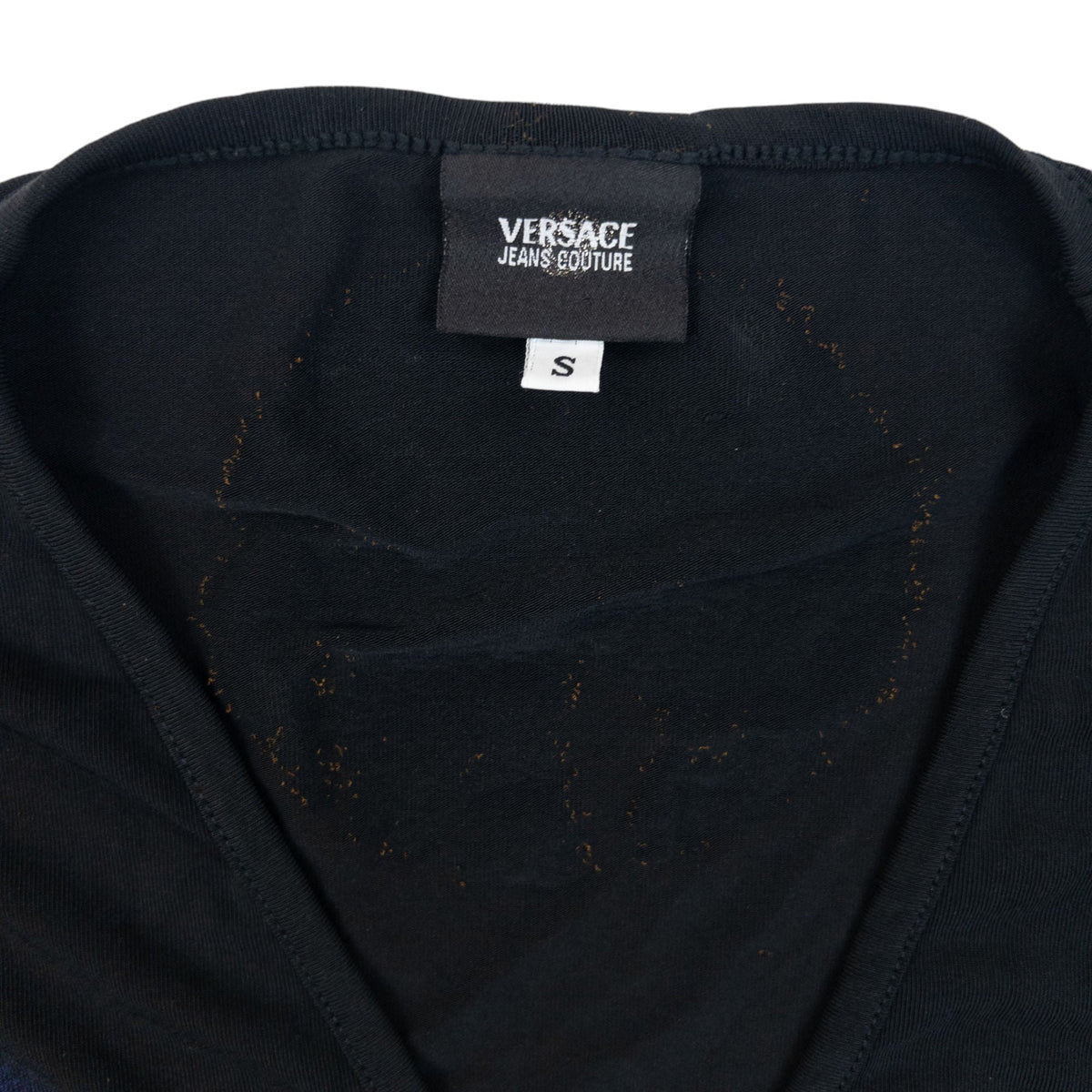Vintage 2000s Versace Jeans Couture Chain Print Long Sleeve Top Womens Size S | Small, Multicoloured