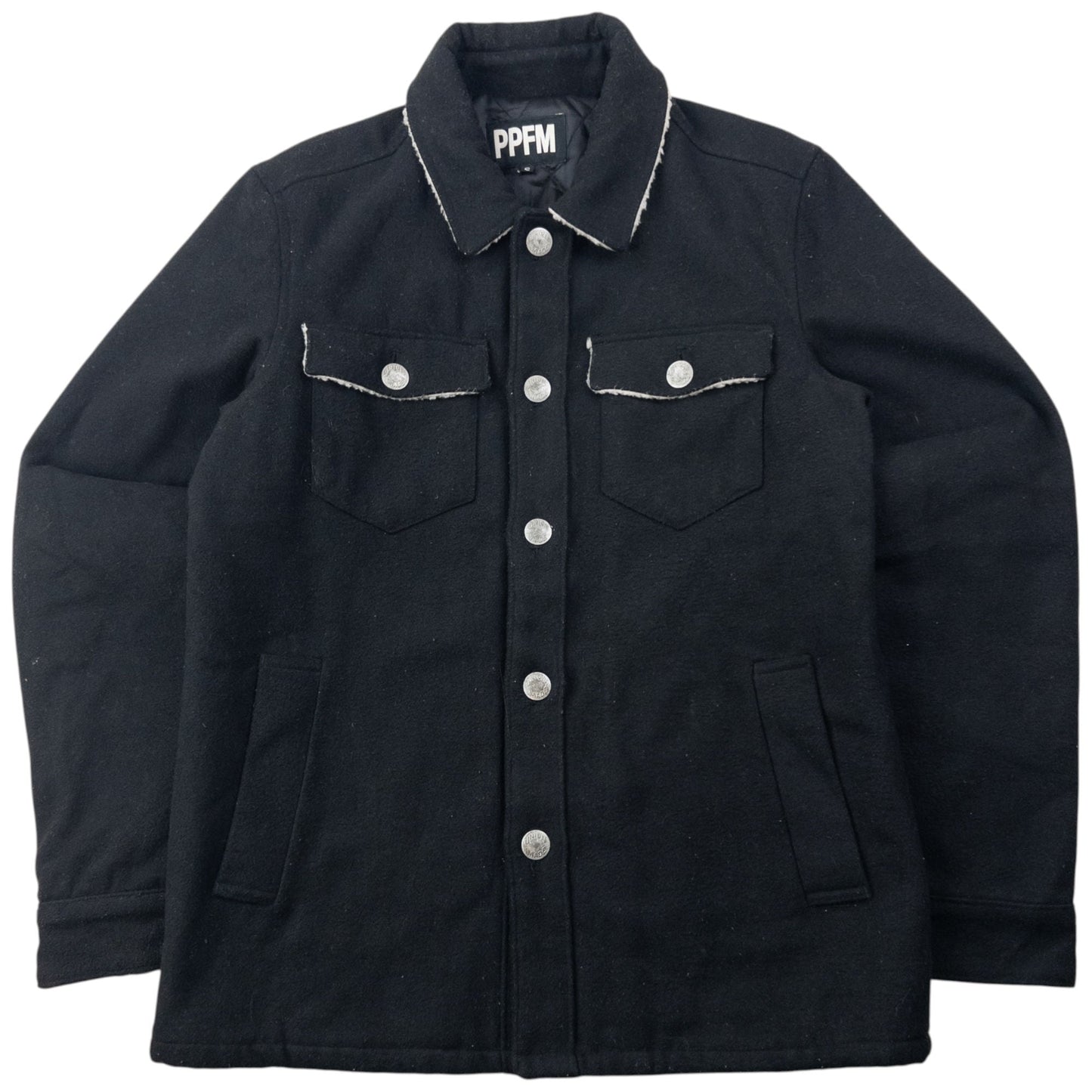 Vintage 2000s PPFM Button Up Wool Jacket Size S