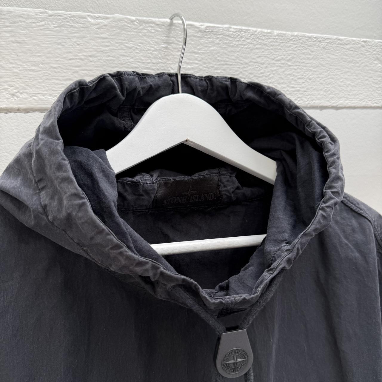 Stone Island Ghost Smock Pullover Jacket (S) | Small, Black