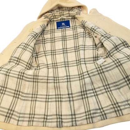 Vintage 2000s Burberry Blue Label Nova Check Lined Belt Waist Jacket Womens Size S | Small, Blue
