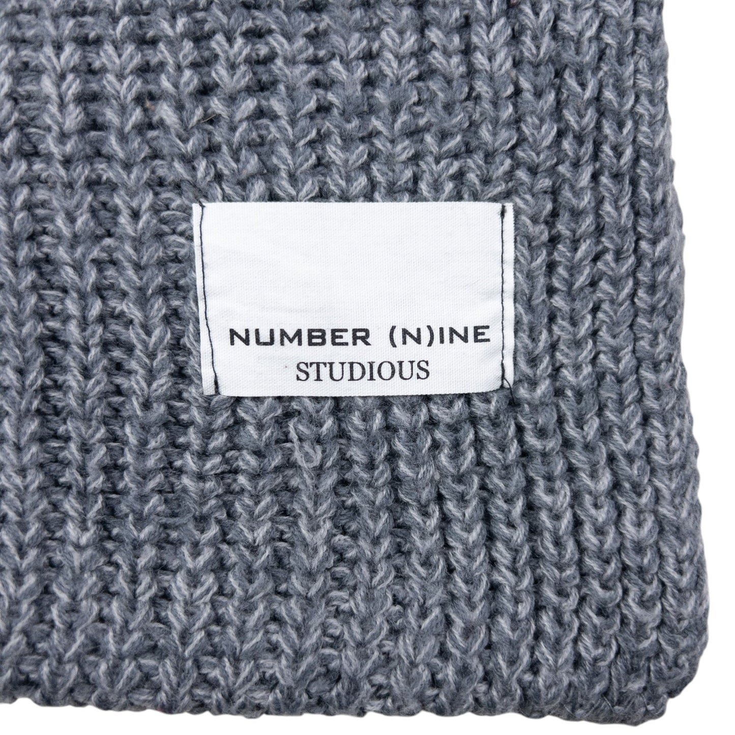 Vintage Number (N)ine Knitted Infinity Scarf