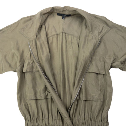 Vintage 2000s Gucci By Tom Ford Silk Jumpsuit Womens Size L | Large, Grey