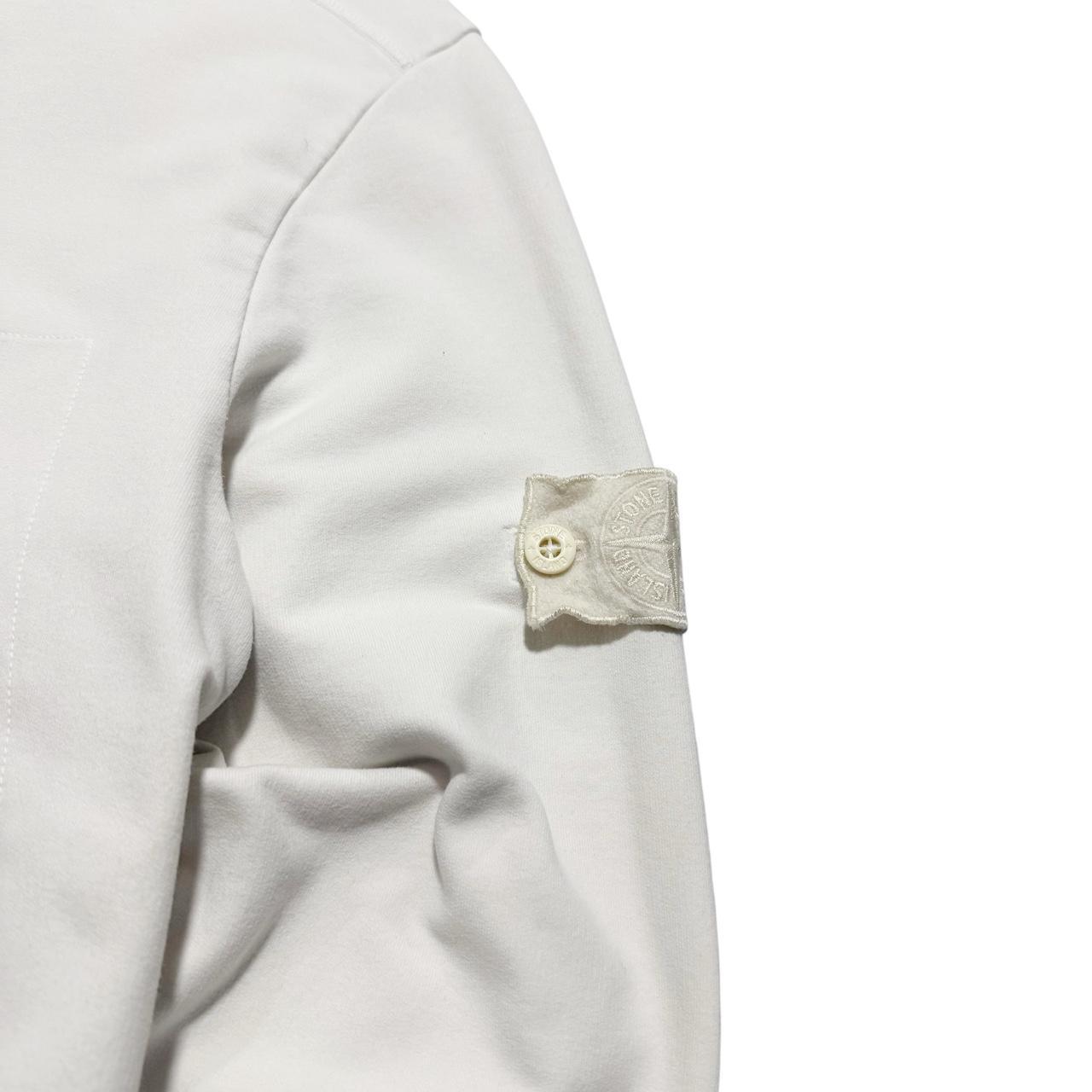 Stone Island Ghost Pullover Crewneck | Small, Off-White