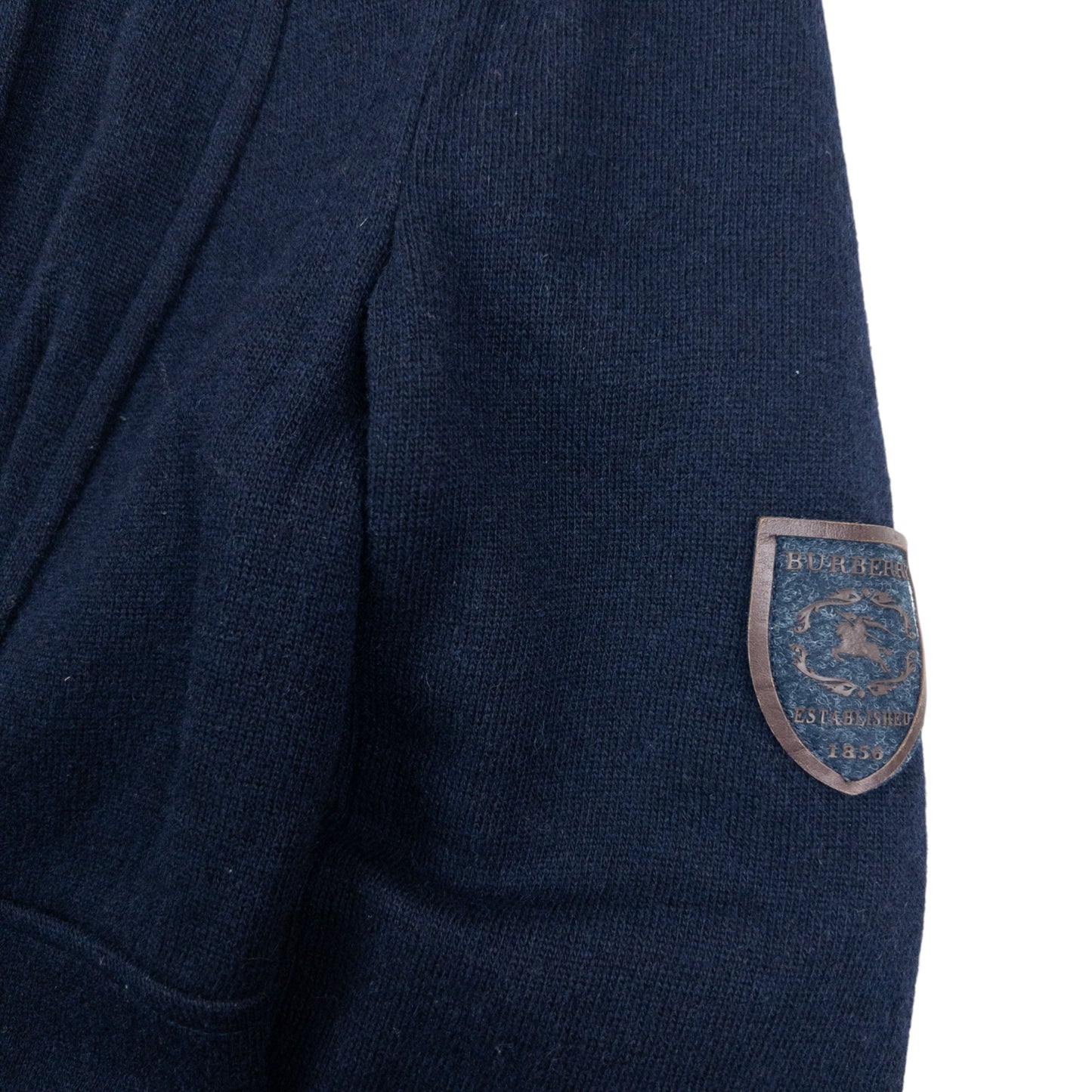 Vintage 2000s Burberry Nova Check Lined Wool Peacoat Jacket Womens Size M