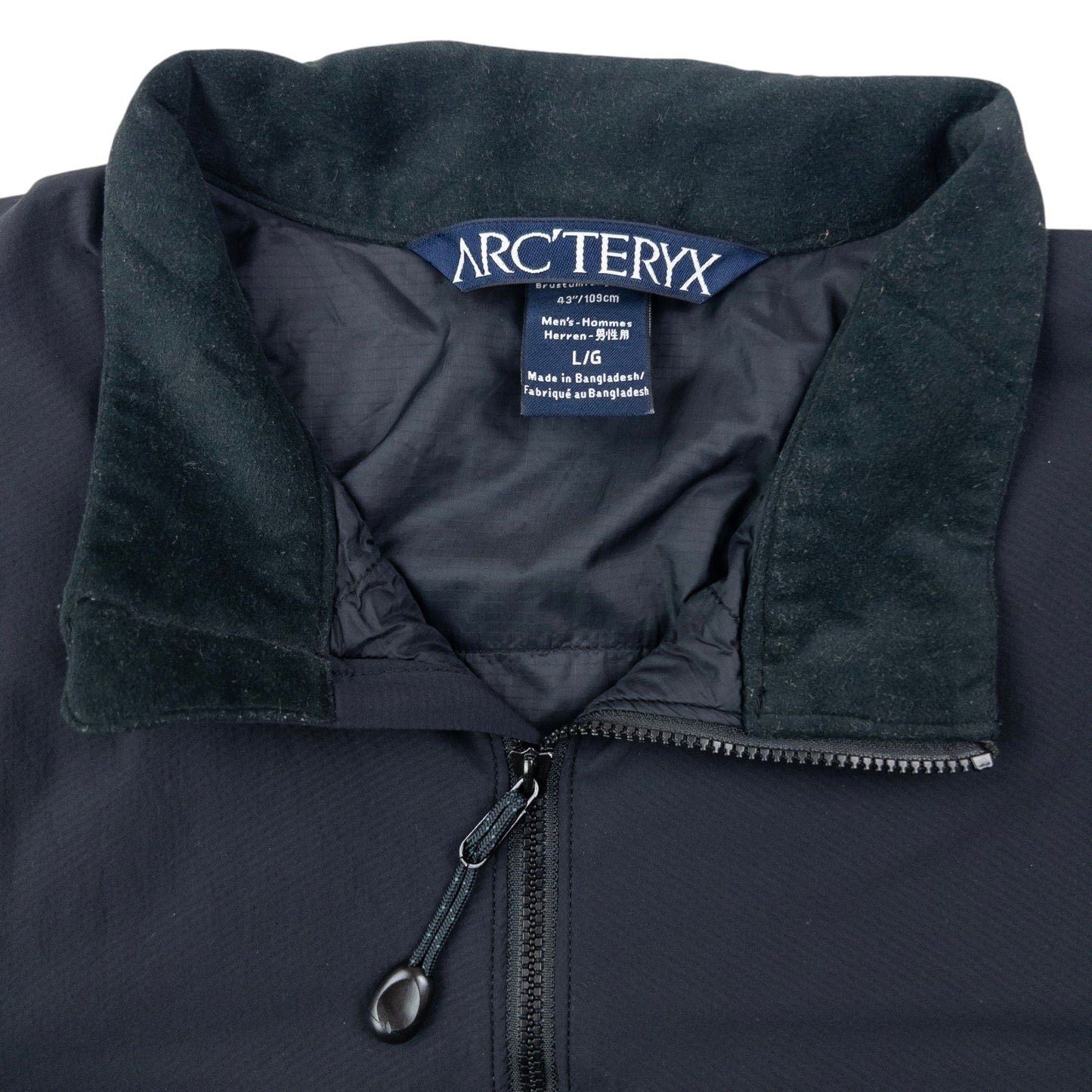 Vintage 2000s Arcteryx LEAF Zip Up Jacket Size L | Large, Black