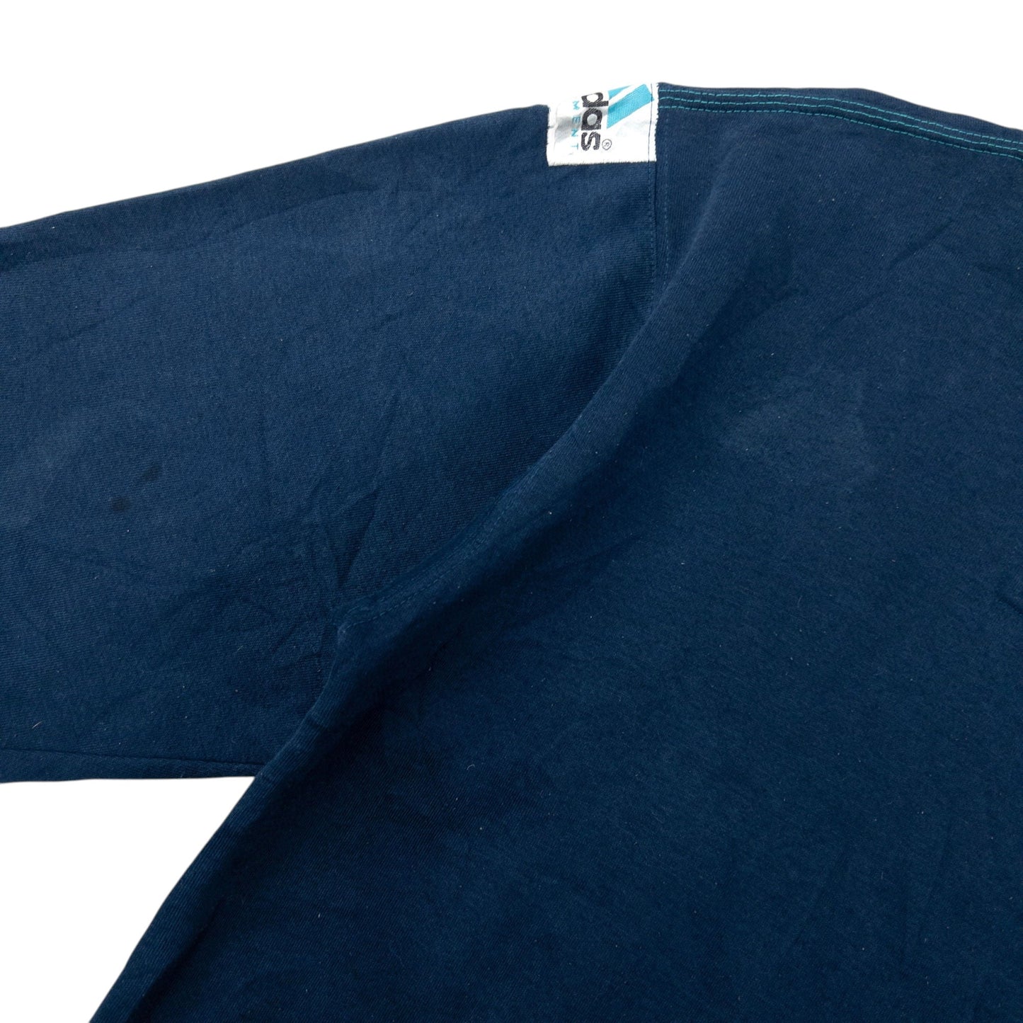 Vintage 90s Adidas Equiptment Embroidered Sweatshirt Size S | Small, Navy
