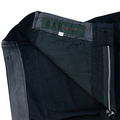 Vintage 90s Yohji Yamamoto D'Urban A.A.R Zip Waist Trousers Size W26 | W26, Black