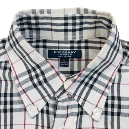 Vintage 2000s Burberry Nova Check Long Sleeve Button Up Shirt Size S | Small, Multicoloured