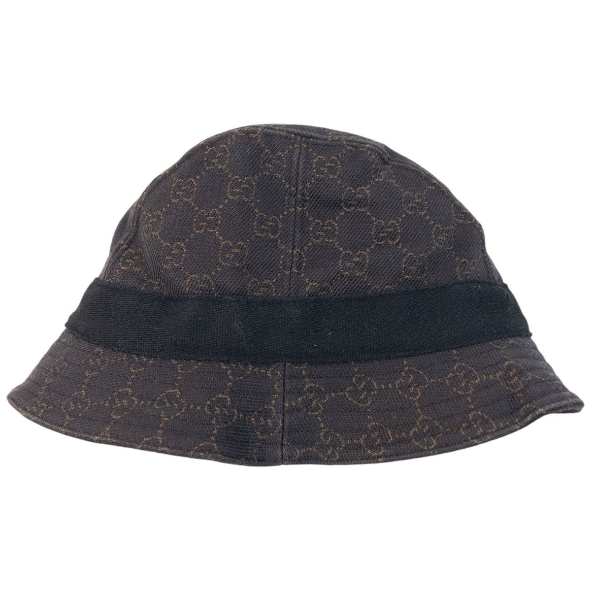 Vintage 2000s Gucci Monogram Bucket Hat | O/S, Brown