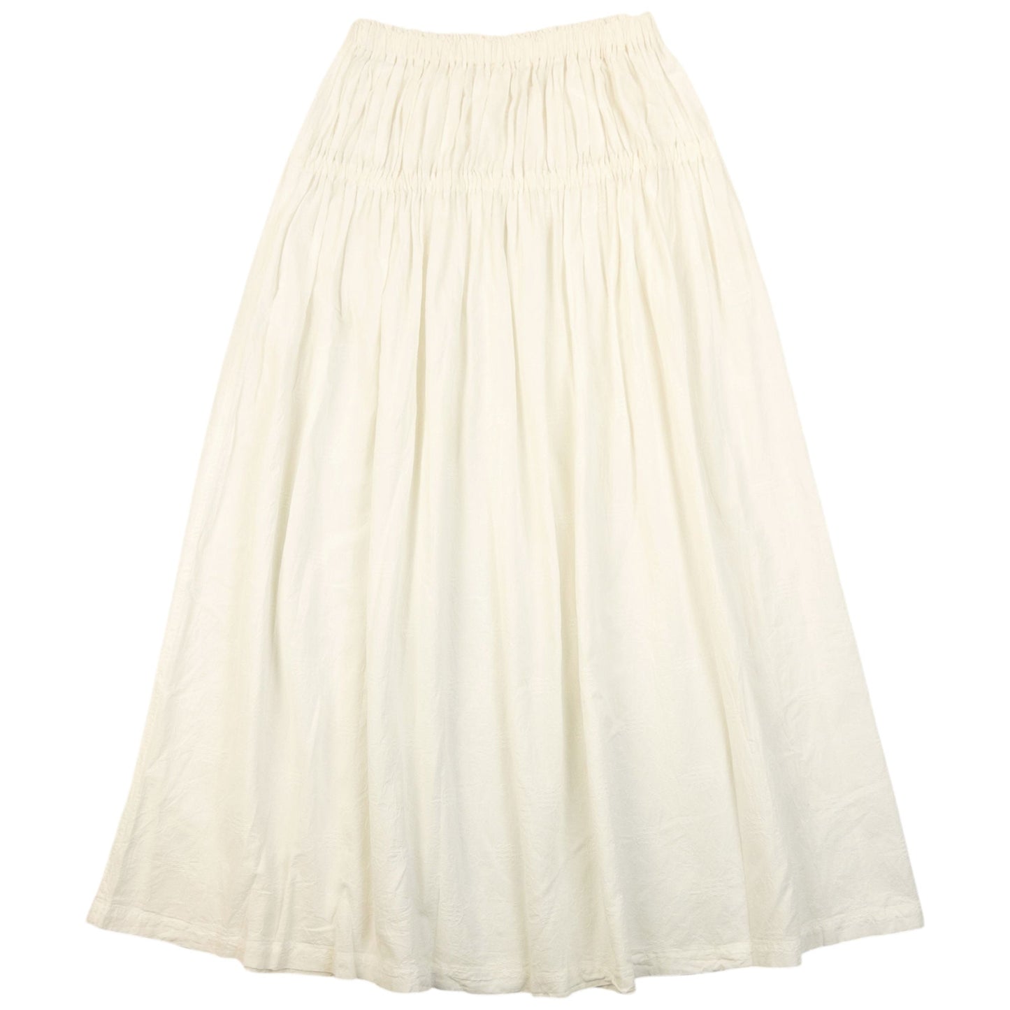 Vintage 90s Plantation By Issey Miyake Skirt Womens One Size | O/S, White