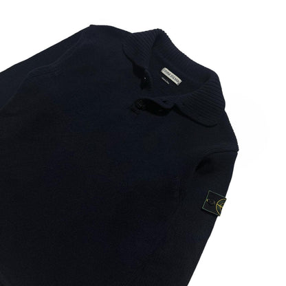 Stone Island A/W 1997 Navy Knit Pullover | Medium, Navy