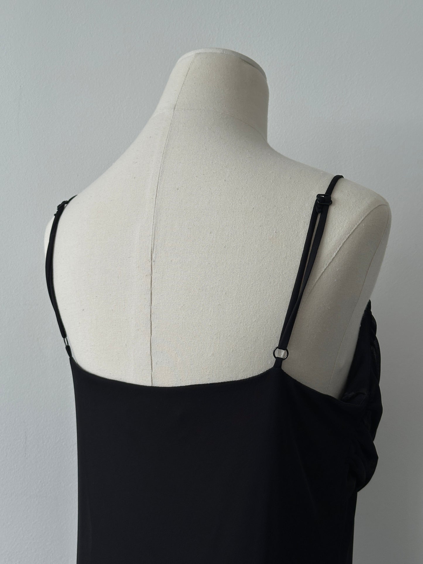 Vintage 1990s Asymmetric Maxi Dress - M-L