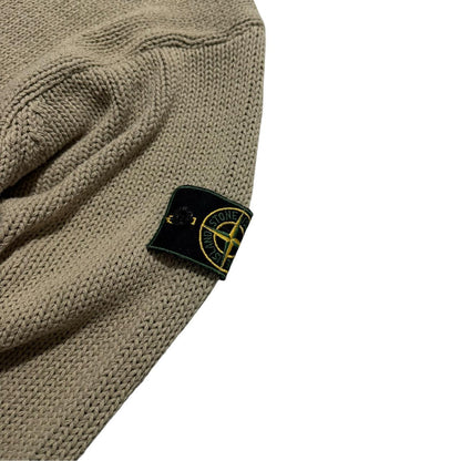 Stone Island 1999 Pullover Knit | Large, Beige
