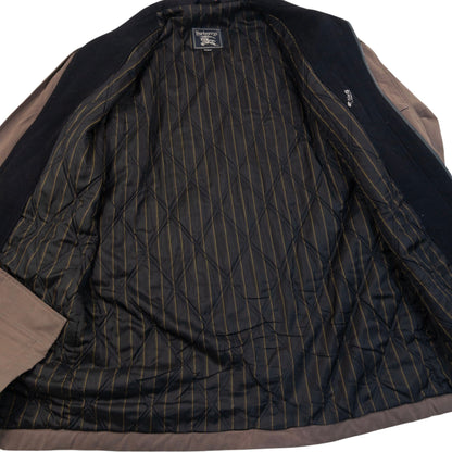 Vintage 90s Burberry Zip Up Jacket Size XL | XL, Brown