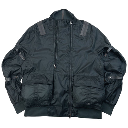 Vintage 2000s Ralph Lauren RLX Adjustable Cargo Jacket Size M | Medium, Grey