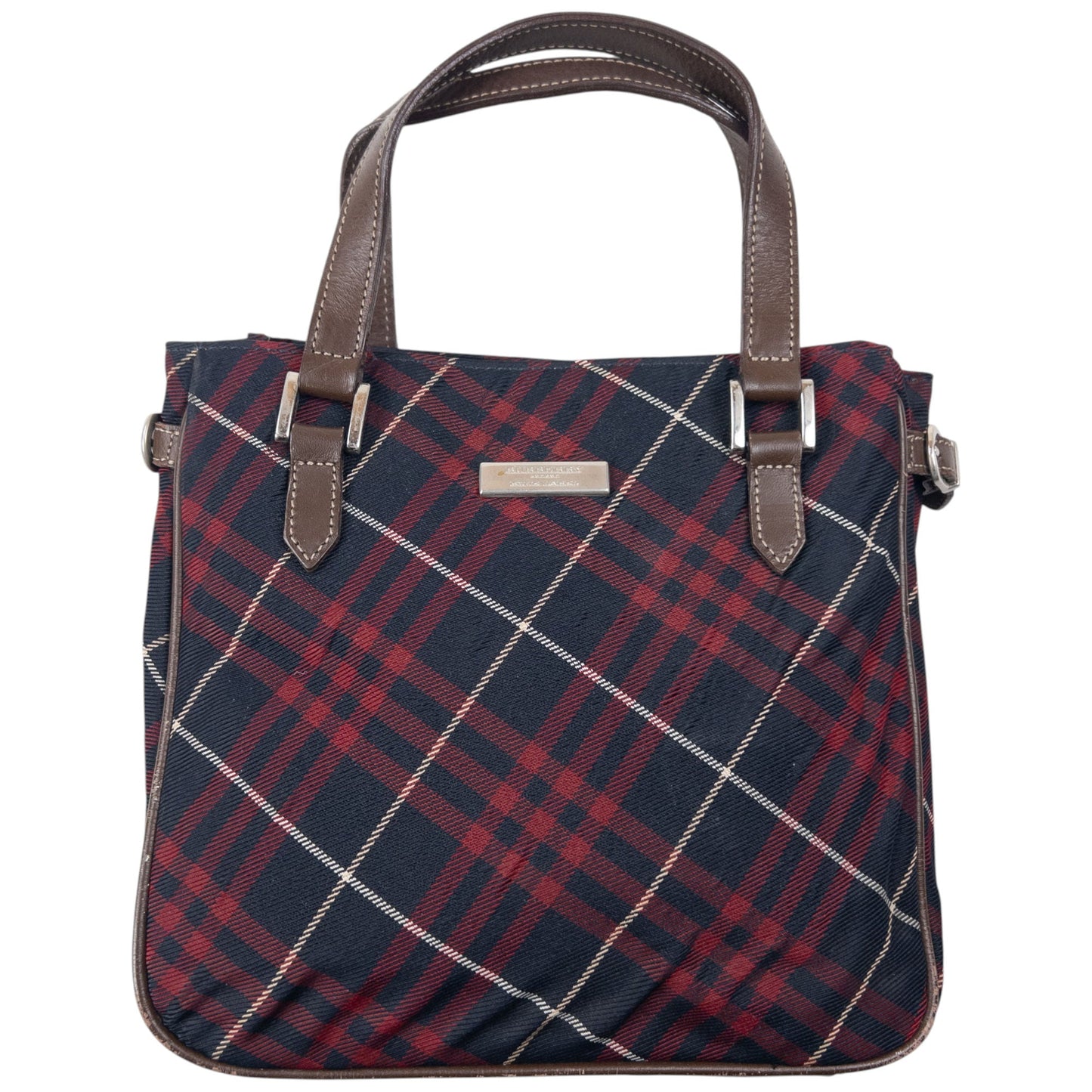 Vintage Burberry Blue Label Nova Check Handbag