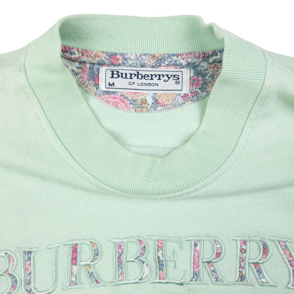 Vintage Burberry Embroidered Sweatshirt Size XS