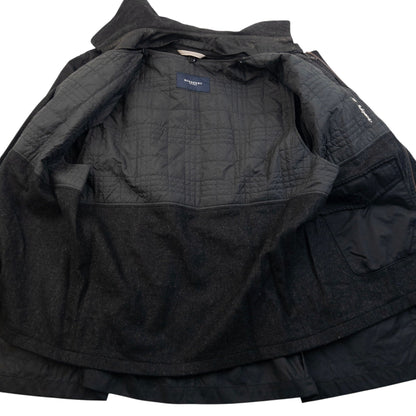 Vintage 2000s Burberry Zip Up Jacket Size S | Small, Black
