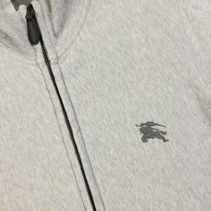 Vintage Burberry Brit Zip Up Sweatshirt Size S | Small, Grey