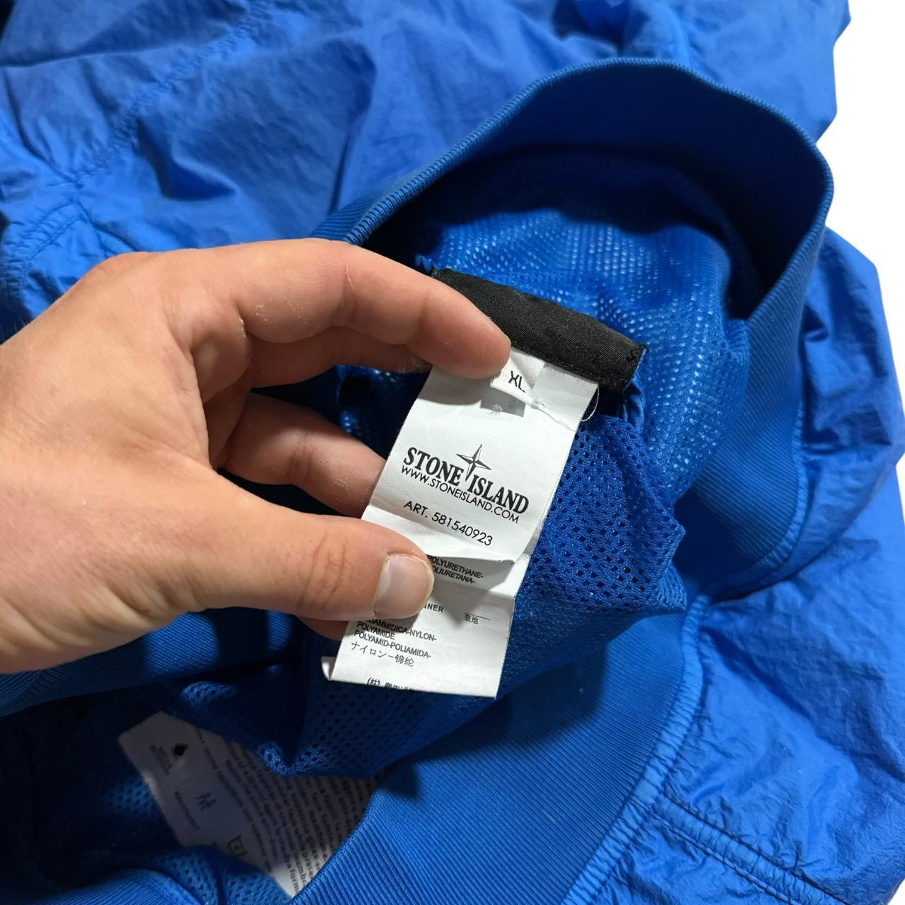 Stone Island Blue Membrana-TC Jacket | XL, Blue