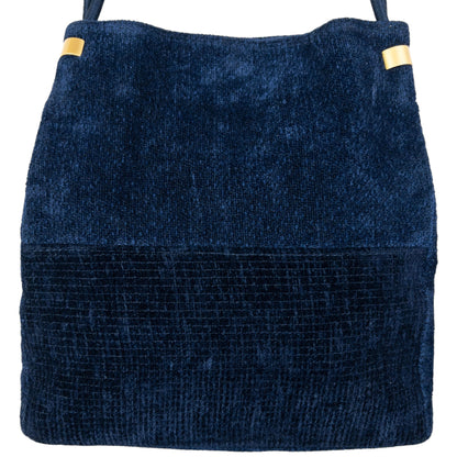 Vintage Y'Saccs By Yohji Yamamoto Velour Shoulder Bag