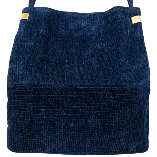 Vintage Y'Saccs By Yohji Yamamoto Velour Shoulder Bag